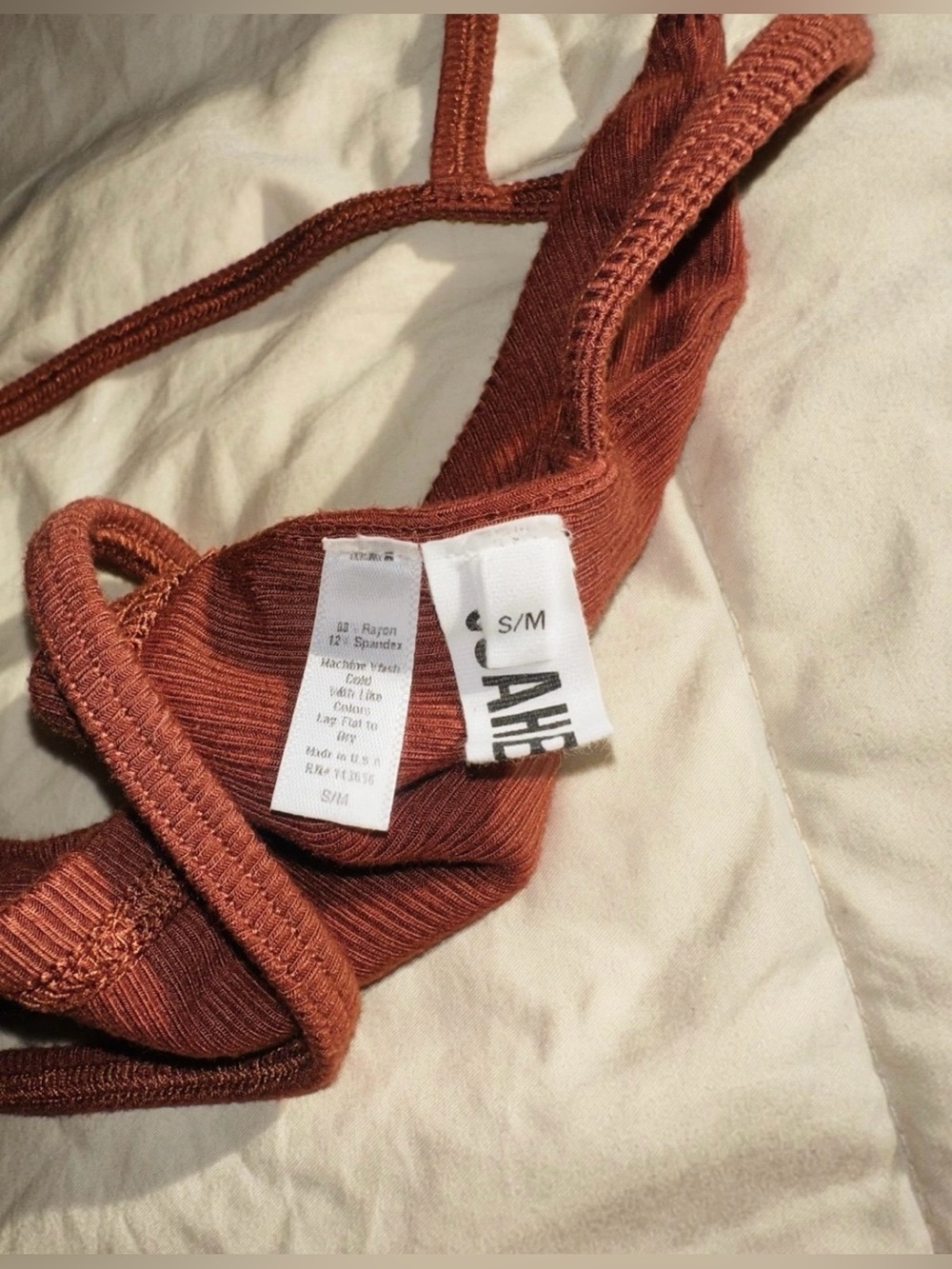 JOAH Brown Bra - Picture 2 of 2